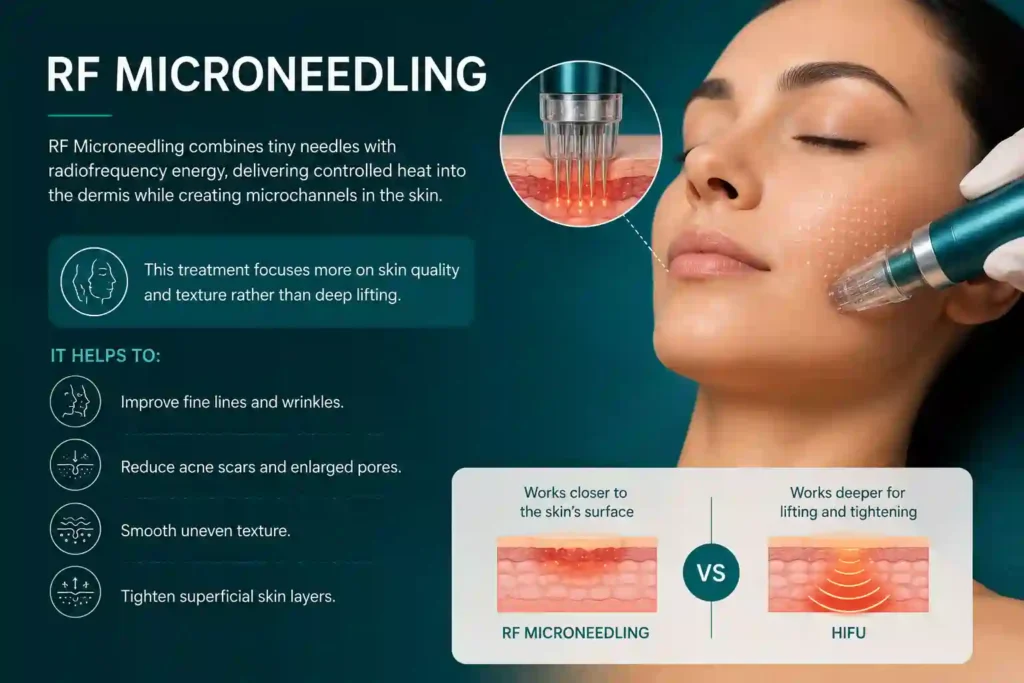 What Does RF Microneedling Do That HIFU Alone Cannot Craigmillar